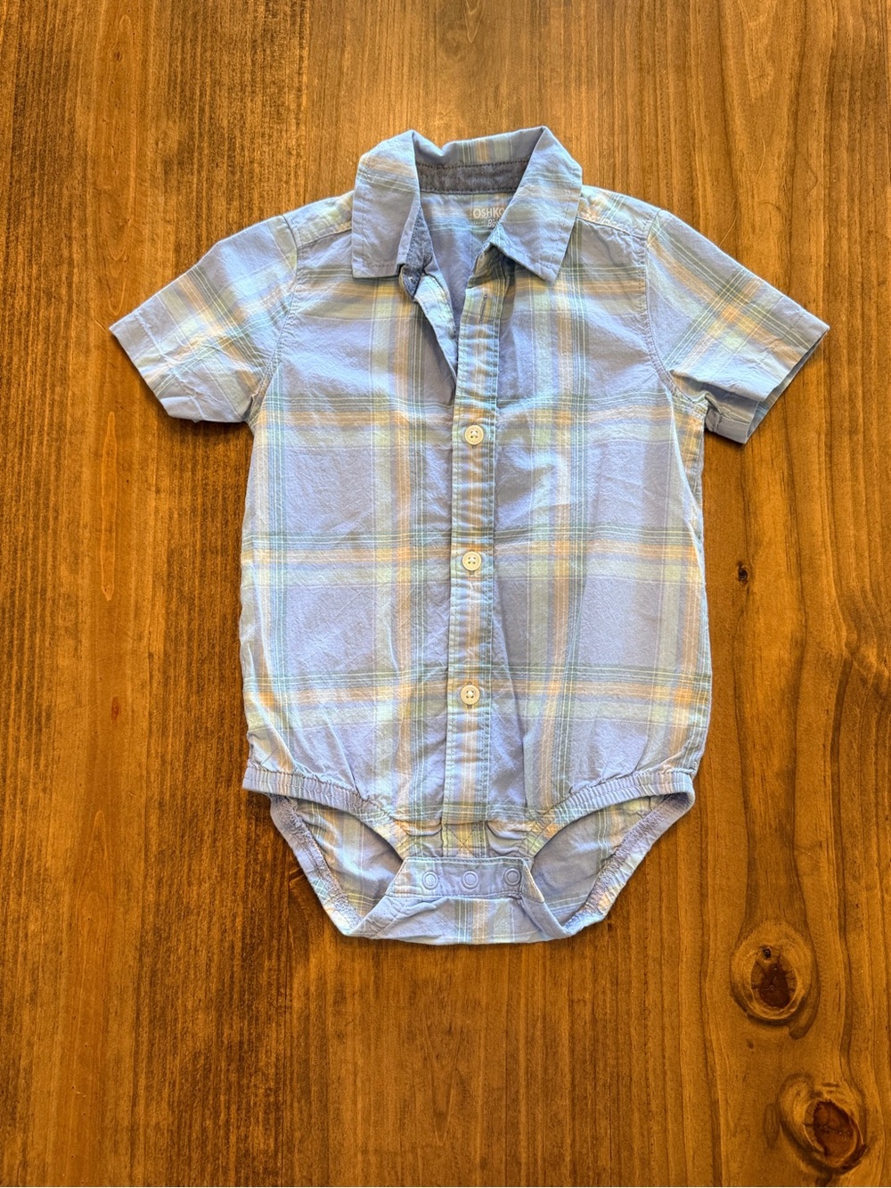 Oshkosh Plaid Button Down